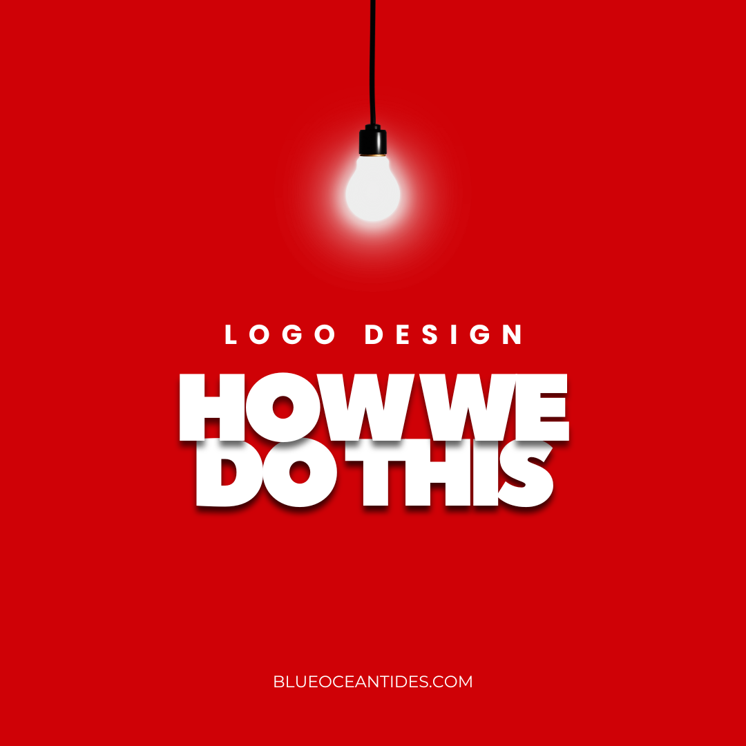 how blueoceantides design a logo