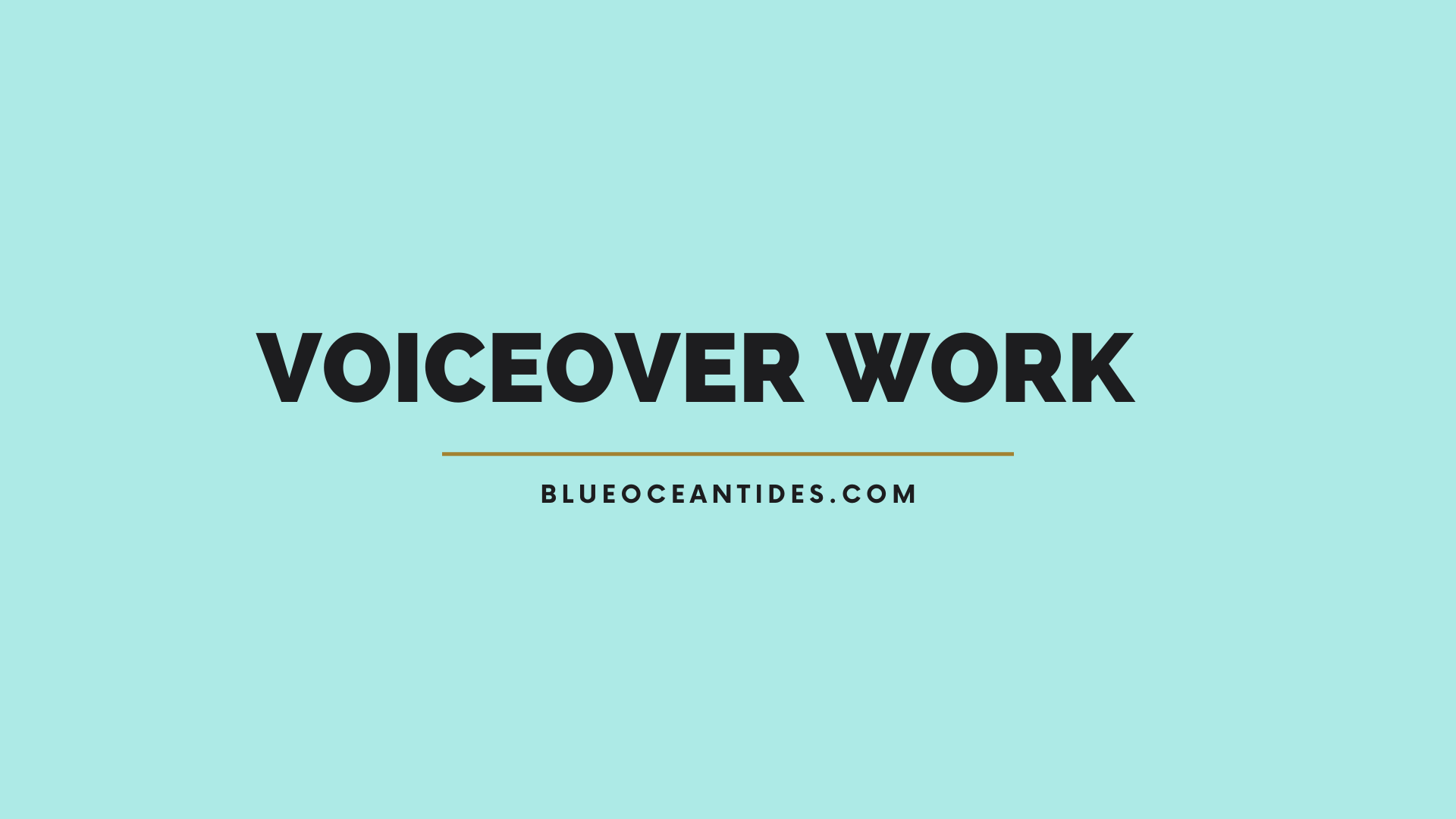 earn money through voiceover work