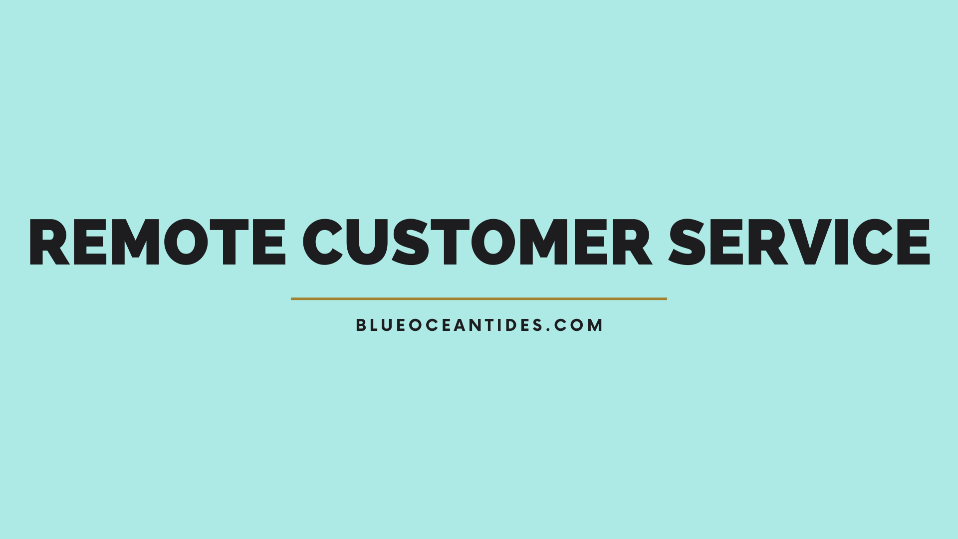 earn money through remote customer service