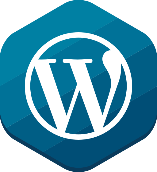 wordpress icon on website blueoceantides.com