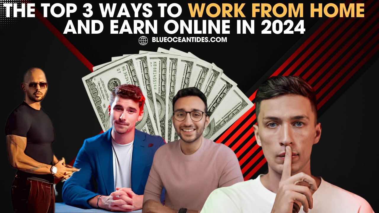 post picture featuring iman gadhzi, ali abdaal, andrew tate, and luke belmar and earn money online and work from home